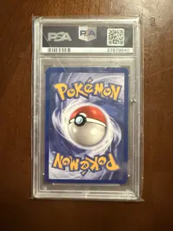 Pokemon 1999 Dragonite Holo 19/62 Fossil Unlimited PSA 8 - Image 2