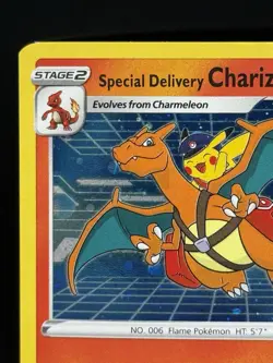 Pokemon - Special Delivery Charizard - SWSH075 Sword & Shield Promo - Holo - Image 3