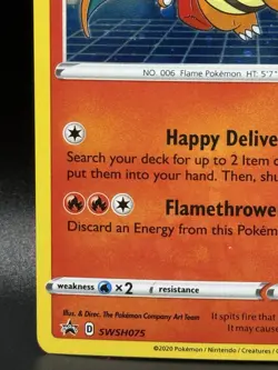 Pokemon - Special Delivery Charizard - SWSH075 Sword & Shield Promo - Holo - Image 5