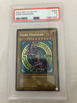 2002 Yu-Gi-Oh! Dark Magician SDY-006 PSA 5 - Image 1
