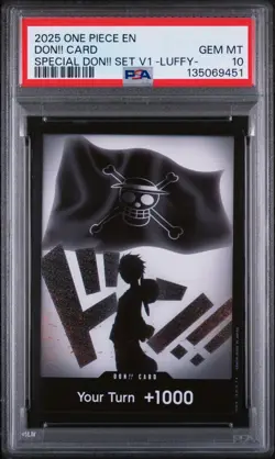 2025 One Piece Special DON!! Monkey.D.Luffy - Set Volume 1 - PSA 10 - Image 1
