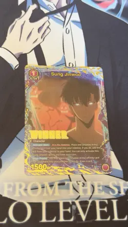 Sung Jinwoo Winner Union Arena UEPR/SLG-1-019 R - Image 1