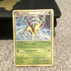 Pokemon Leafeon HGSS 17/90 Stage 1 90 HP Pokemon TCG Card 2010 English - Image 1