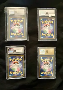 Lot of 4 Pokemon TCG Japanese CGC Graded Cards - Image 2