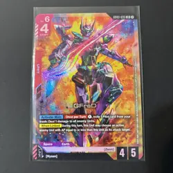 GFreD LR GD03-035 Steel Requiem Gundam TCG English NM Card Game - Image 1