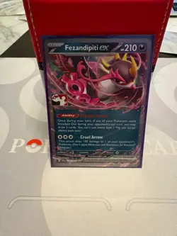 Fezandipiti ex 038/064 Play Stamp Prize Pack Series 7 - NM Pokemon Card - Image 1