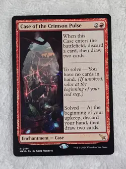 MTG Case of the Crimson Pulse #114 Murders at Karlov Manor Card Rare NM - Image 1