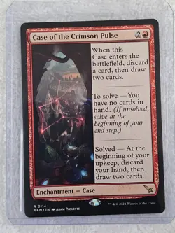MTG Case of the Crimson Pulse #114 Murders at Karlov Manor Card Rare NM - Image 4