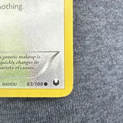 Pokemon Eevee 83/108 Basic 60 HP Normal Regular Card Stock TCG Card - Image 2