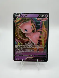 Pokemon Mew V 060/159 & 113/264 Fusion Strike Foil Lot – 2 Cards NM - Image 5