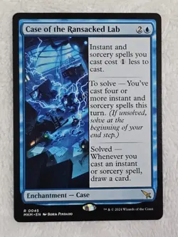 MTG Case of the Ransacked Lab #45 Murders at Karlov Manor Magic Card Rare NM - Image 1