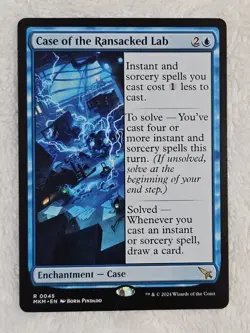 MTG Case of the Ransacked Lab #45 Murders at Karlov Manor Magic Card Rare NM - Image 2