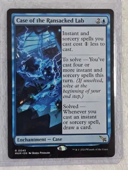 MTG Case of the Ransacked Lab #45 Murders at Karlov Manor Magic Card Rare NM - Image 5
