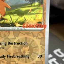 Pokemon Charmander Reverse Holo Card 004/165 GameStop Exclusive Sealed Promo - Image 3