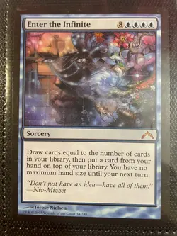 1x Enter the Infinite (34) Gatecrash NP MTG Magic the Gathering x1 EX - Image 1