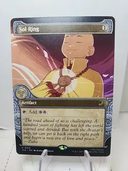 Sol Ring (Showcase) Avatar: The Last Airbender: Eternal-Legal Regular - Image 1
