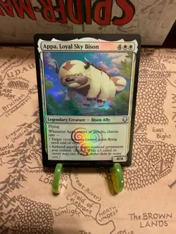 MTG Appa, Loyal Sky Bison Avatar: The Last Airbender Foil Uncommon NM - Image 1