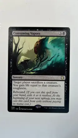 MTG Commander AFC Consuming Vapors #096 Magic the Gathering - Image 1