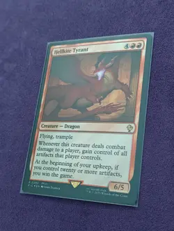 Hellkite Tyrant (Surge Foil) #295 (NM) Final Fantasy FIC Magic MTG - Image 2