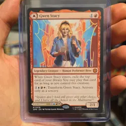 MTG Spiderman- Gwen Stacy & Ghost-Spider Regular NM - Image 1