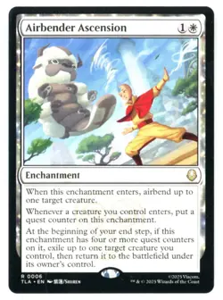 MtG TLA Airbender Ascension #6 Non-Foil - Image 1