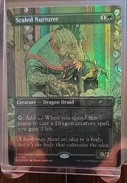 Scaled Nurturer Secret Lair Drop MTG Foil Near Mint - Image 3
