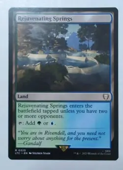 Rejuvenating Springs Commander: the Lord of the Rings: Tales of Middle-Earth... - Image 1