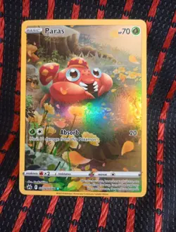 Paras GG32/GG70 Pokemon TCG Ultra Rare Crown Zenith: Galarian Gallery Near Mint - Image 1