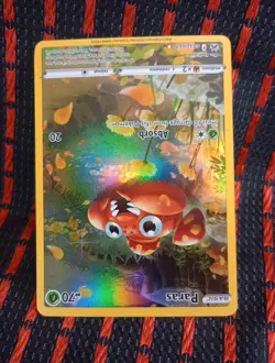 Paras GG32/GG70 Pokemon TCG Ultra Rare Crown Zenith: Galarian Gallery Near Mint - Image 3