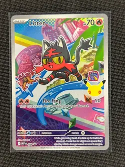 Pokemon First Partner, Illustration Collection Series1 Alolan Starters Promo Set - Image 3