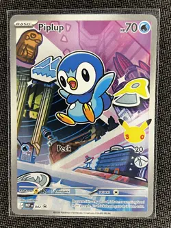 Pokemon TCG First Partner Illustration Collection Promo - Sinnoh Region Starters - Image 4