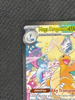 2026 Pokemon—Mega Dragonite ex #290/217 Ascended Heroes—SIR Holo GREAT CENTERING - Image 4
