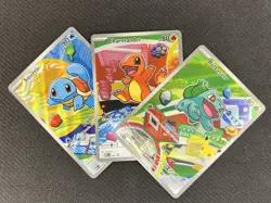 Pokemon TCG First Partner Illustration Collection Series 1 Kanto GEN 1 Starters - Image 1