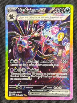 Pokemon Surging Sparks Hydreigon ex 240/191 Special Illustration Rare NM SIR - Image 1
