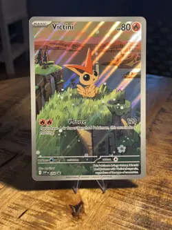 JUMBO Victini 208 SVP Black Star Promo - Pokemon Black Bolt White Flare - Image 1