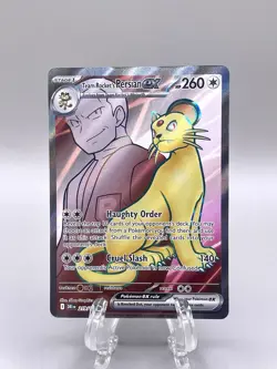 Pokemon TCG - Team Rocket's Persian ex 219/182 Ultra Rare Destined Rivals - Image 1