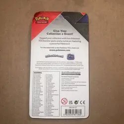 Pokemon TCG Cosmic Eclipse Chilling Reign 2 Booster Blister Pack Jirachi Pin New - Image 2