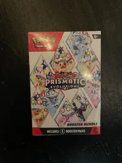 Pokemon Scarlet & Violet Prismatic Evolutions Booster Bundle Box Eevee - Image 1