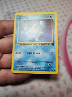 Pokemon TCG Squirtle 68/82 Team Rocket MP Wizards Of The Coast - Image 2