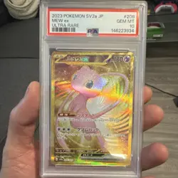 The Pokemon Company Mew EX Ultra Rare Holo Sv2a 208/165 Basic 180 HP - Image 2