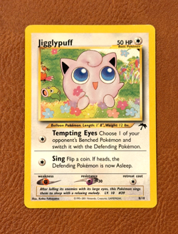 Pokemon: Jigglypuff Southern Islands 8/18 Promo Vintage LP+ - Image 1