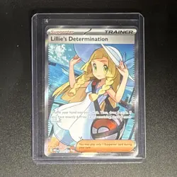 Pokemon Lillie's Determination 169/132 Me01: Mega Evolution Ultra Rare Holo Tra… - Image 1