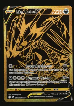 Pokemon Eternatus V Shining Fates: Shiny Vault #SV121/SV122 NM - Image 1