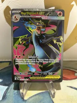 Mega Charizard X ex 109/094 Ultra Rare Phantasmal Flames Pokemon NM - Image 1