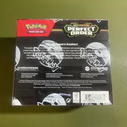 Pokemon Mega Evolution Perfect Order Booster Box New Small Factory Tear Plastic - Image 5
