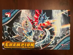 Official Play! Tera Dragapult Pokemon TCG League Cup Champion Playmat Pokemon - Image 1