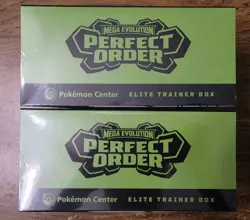 2x Pokemon TCG Perfect Order Pokemon Center Elite Trainer Box ETB - Image 3