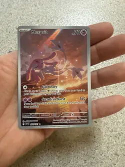 Pokemon TCG Mesprit Illustration Surging Sparks 204/191 NM PACK FRESH - Image 2