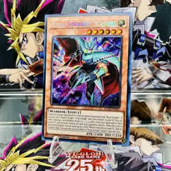 Yugioh Royal Straight Slasher BLCR-EN001 Secret Rare 1st Ed Near Mint - Image 1
