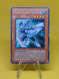Yugioh - Elemental Hero Bubbleman (CRV-EN014) - Rare 1st Edition - Image 1